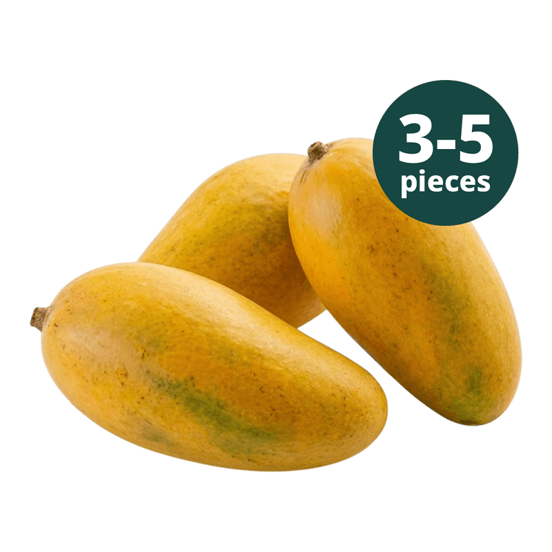 Jamoona Fresh - 3 bis 5 Frische Pakistani Mango Sindhri (1kg bis 1.1kg)