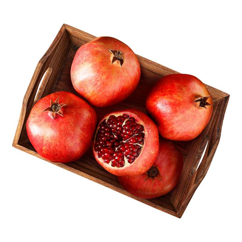 Jamoona Fresh - 5 Stk. Granatapfel 1.5 bis 1.65 kg (Anar) Indien