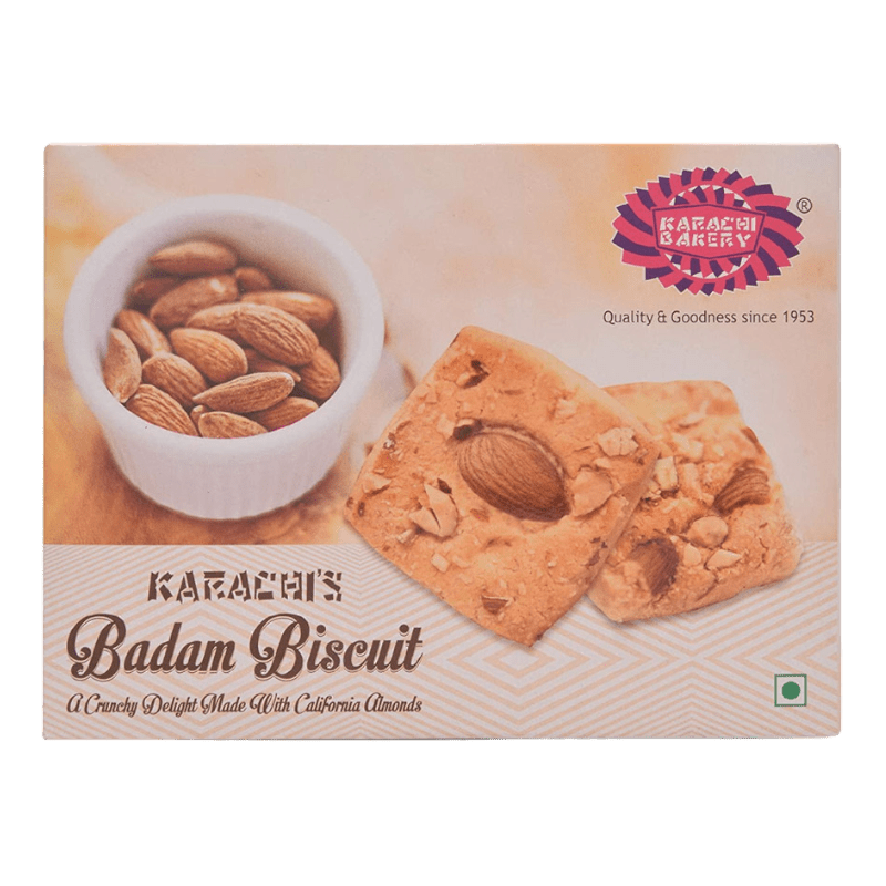 Karachi Bakery - (Best Before 31/12/2025) 400g Badam Biscuits