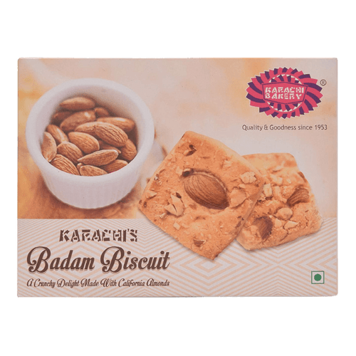 Karachi Bakery - (Best Before 31/12/2025) 400g Badam Biscuits