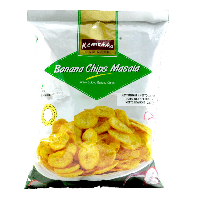 Kemchho - (Best Before 22/02/2026) 270g Banana Chips Masala