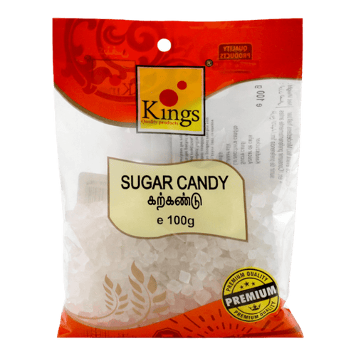 Kings - (Best Before 14/05/2025) 100g Sugar Candy Crystals