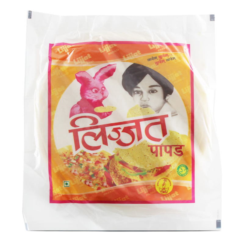 Lijjat - 200g Grünes Chili Papadum