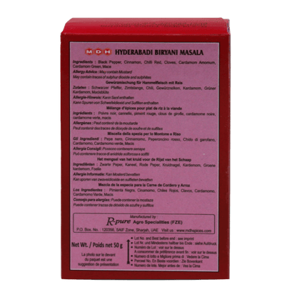 MDH - 50g Hyderabadi Biryani Masala