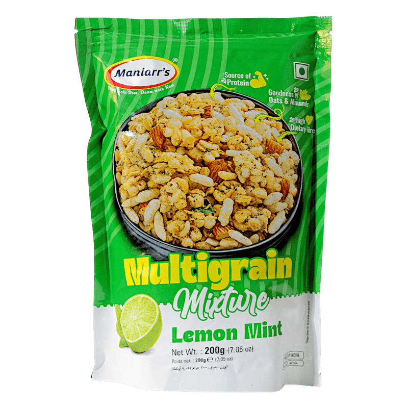 Maniarr's - (Best Before 25/09/2025) 200g Multigrain mix Lemon Mint