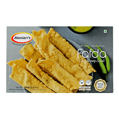 Maniarr's - Buy 1 & Get 1 Free (Best Before 02/10/2025) 350g Namkeen Fafda with Chilli & Chu