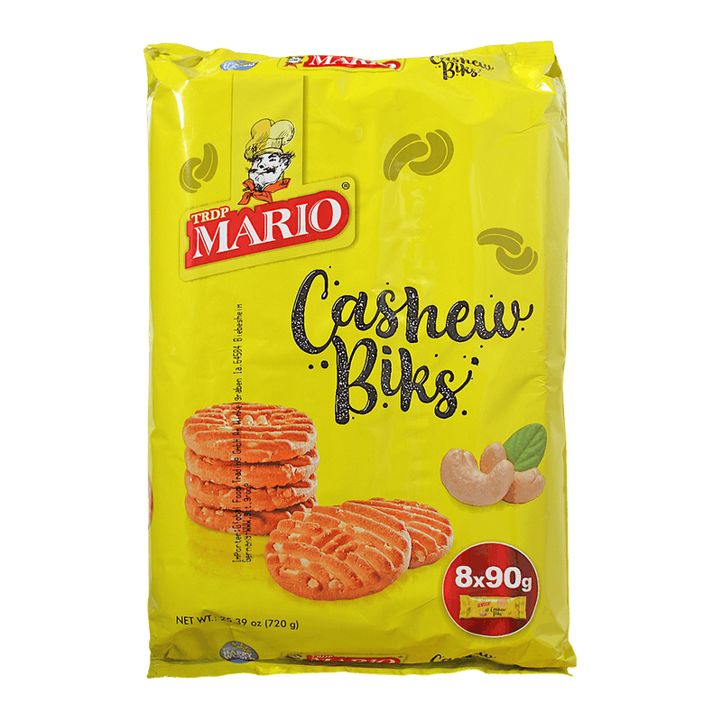 Mario - 720g (8x90g) Cashew Kekse