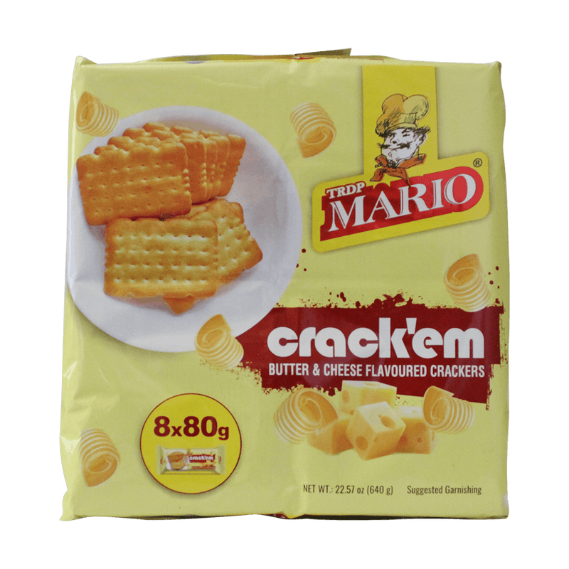 Mario - (Best Before 30/11/26) 720g Crack'em Biscuits