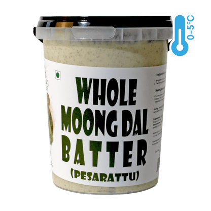 Mothers Kitchen - 1l Whole Moong Dal Batter (Pesarattu)
