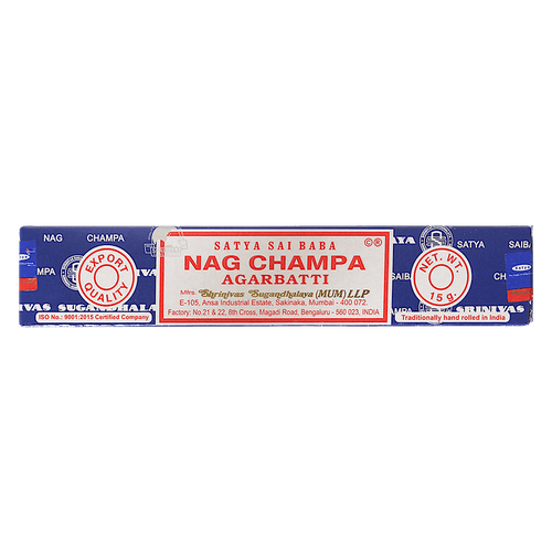 Nag Champa - 15g Agarbatti (20 Räucherstäbchen)