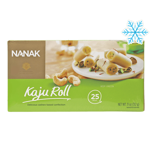 Nanak - 312g (Frozen) Kaju Roll (25 Pieces)