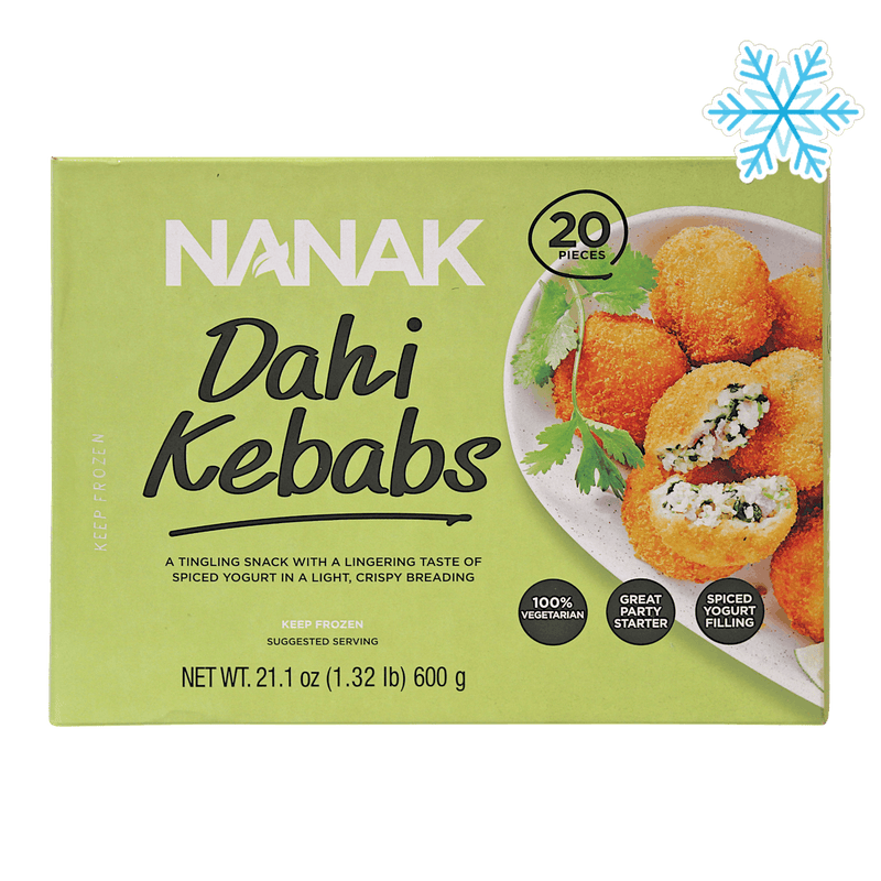 Nanak - 600g (Frozen) Dahi Kebab (20 Pieces)
