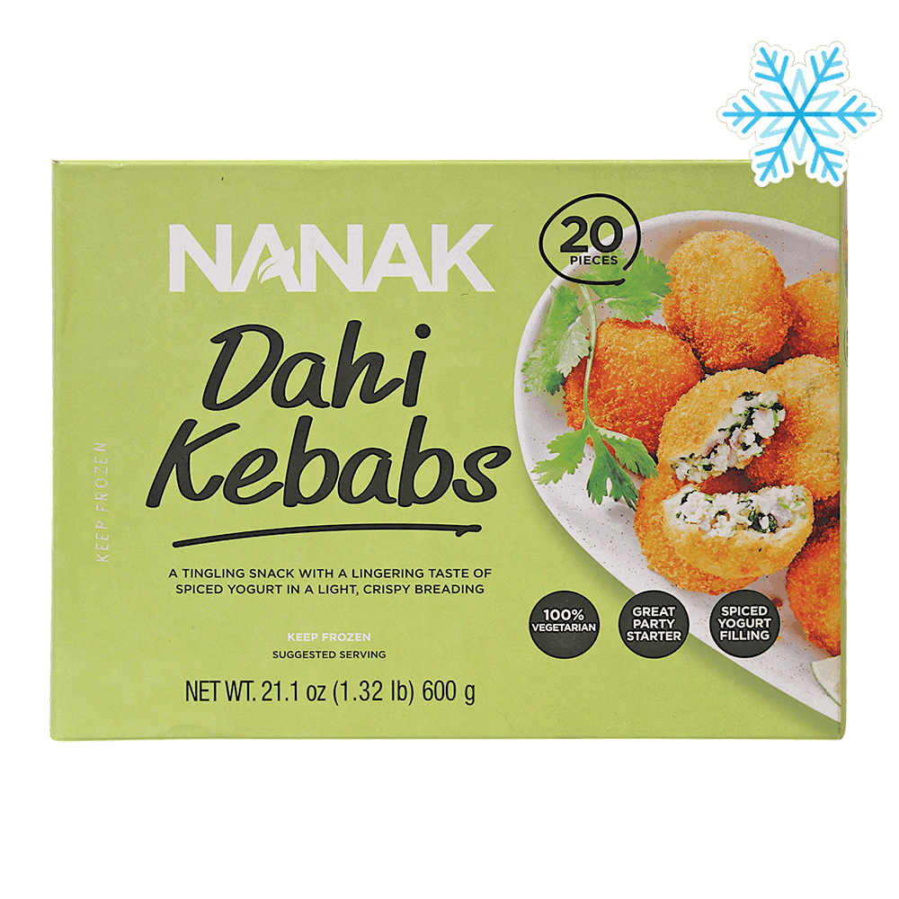 Nanak - 600g (Frozen) Dahi Kebab (20 Pieces)