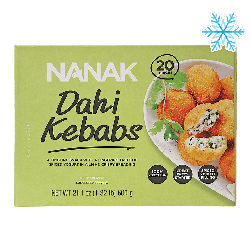 Nanak - 600g (Frozen) Dahi Kebab (20 Pieces)