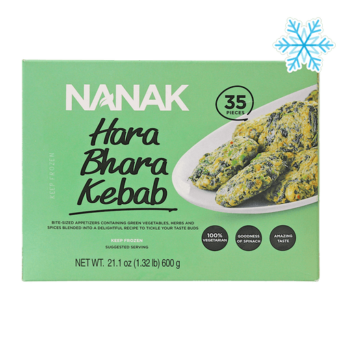 Nanak - 600g (Gefroren) Hara Bhara Kebab (35 Stück)