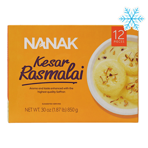 Nanak - 850g (Frozen) Kesar Rasmalai