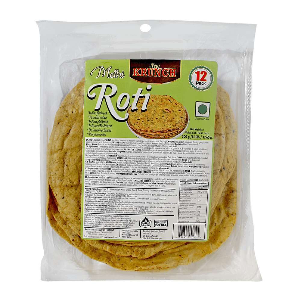 New Crunch - 500g Methi Roti