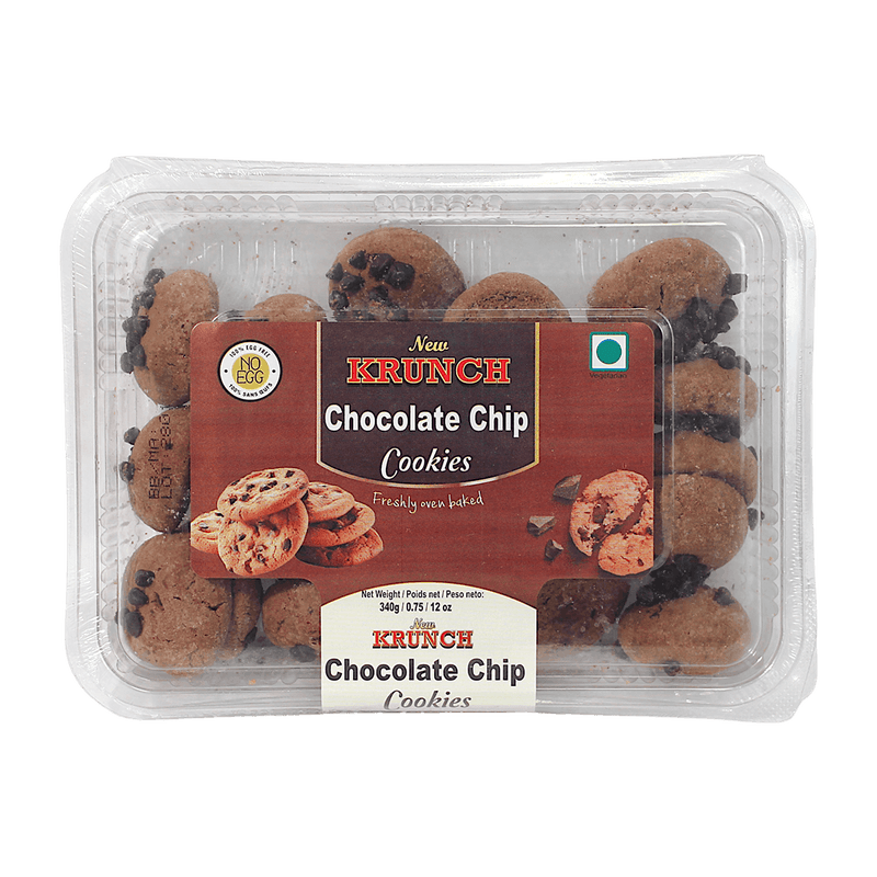 New Krunch - 340g Chocolate Chip Cookies