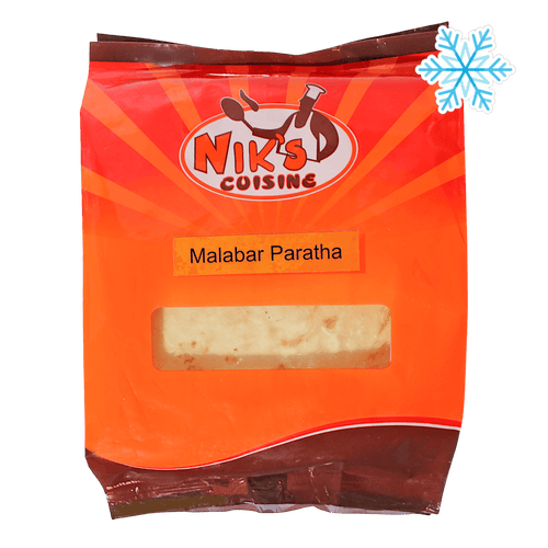Nik's Cuisine - 1kg (Frozen) Malabar Paratha