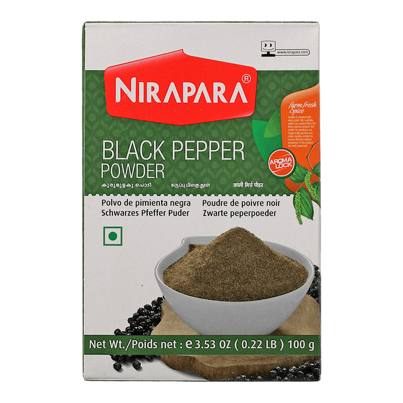 Nirapara - 100g Schwarzer Pfeffer Pulver