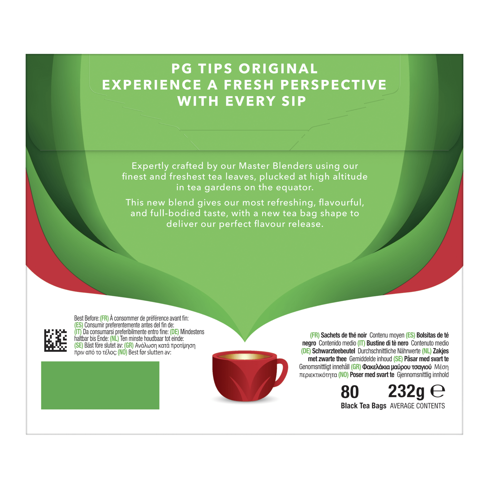 PG Tips - 80 teabags Black Tea