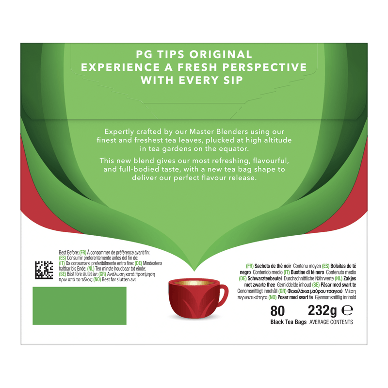 PG Tips - 80 teabags Black Tea