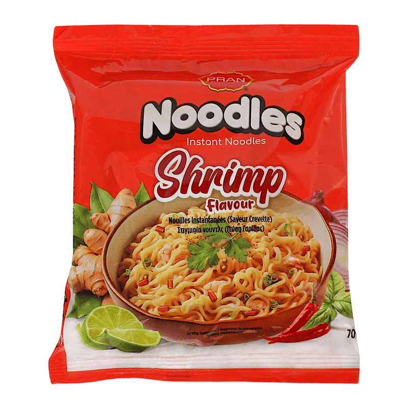 Pran - 70g Instant Noodles Shrimp Flavour