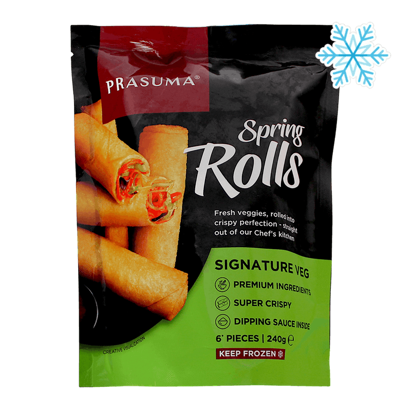 Prasuma - 240g (Gefroren) Signature Veg Spring Rolls 6 Stück