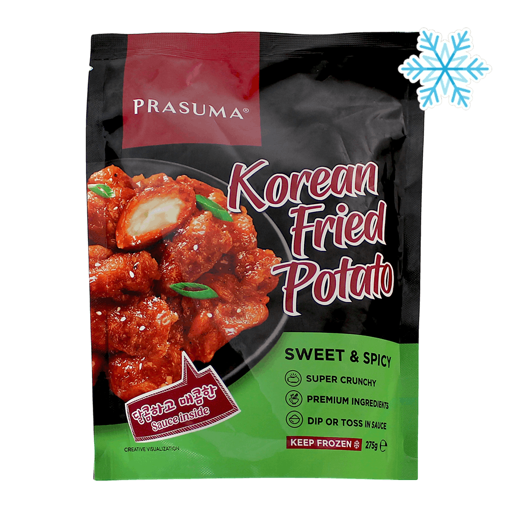 Prasuma - 275g (Frozen) Korean Fried Potato Sweet &amp; Spicy