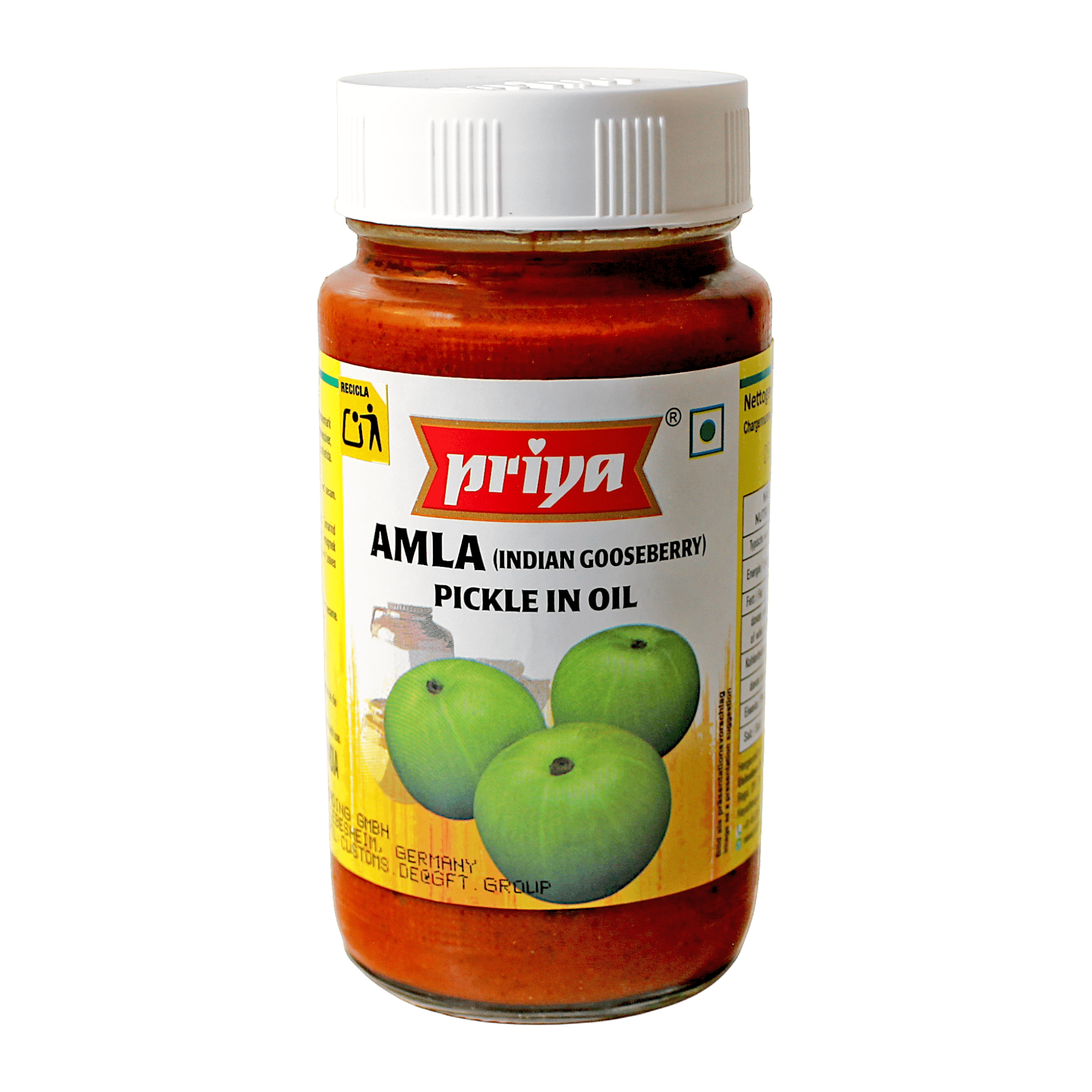 Priya - 300g Amla Pickles in ol