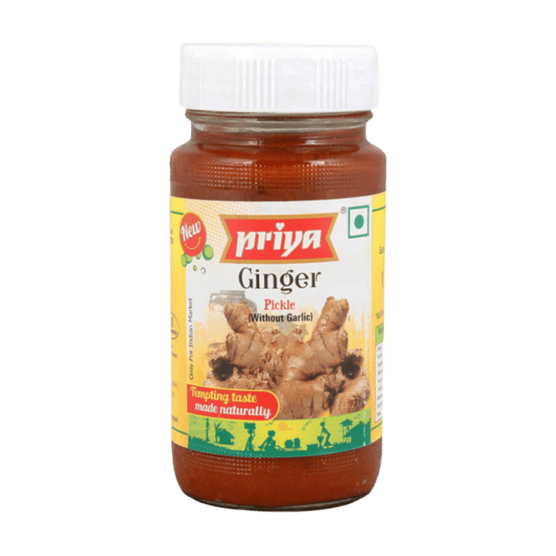 Priya - 300g Ginger Pickle (without Garlic)