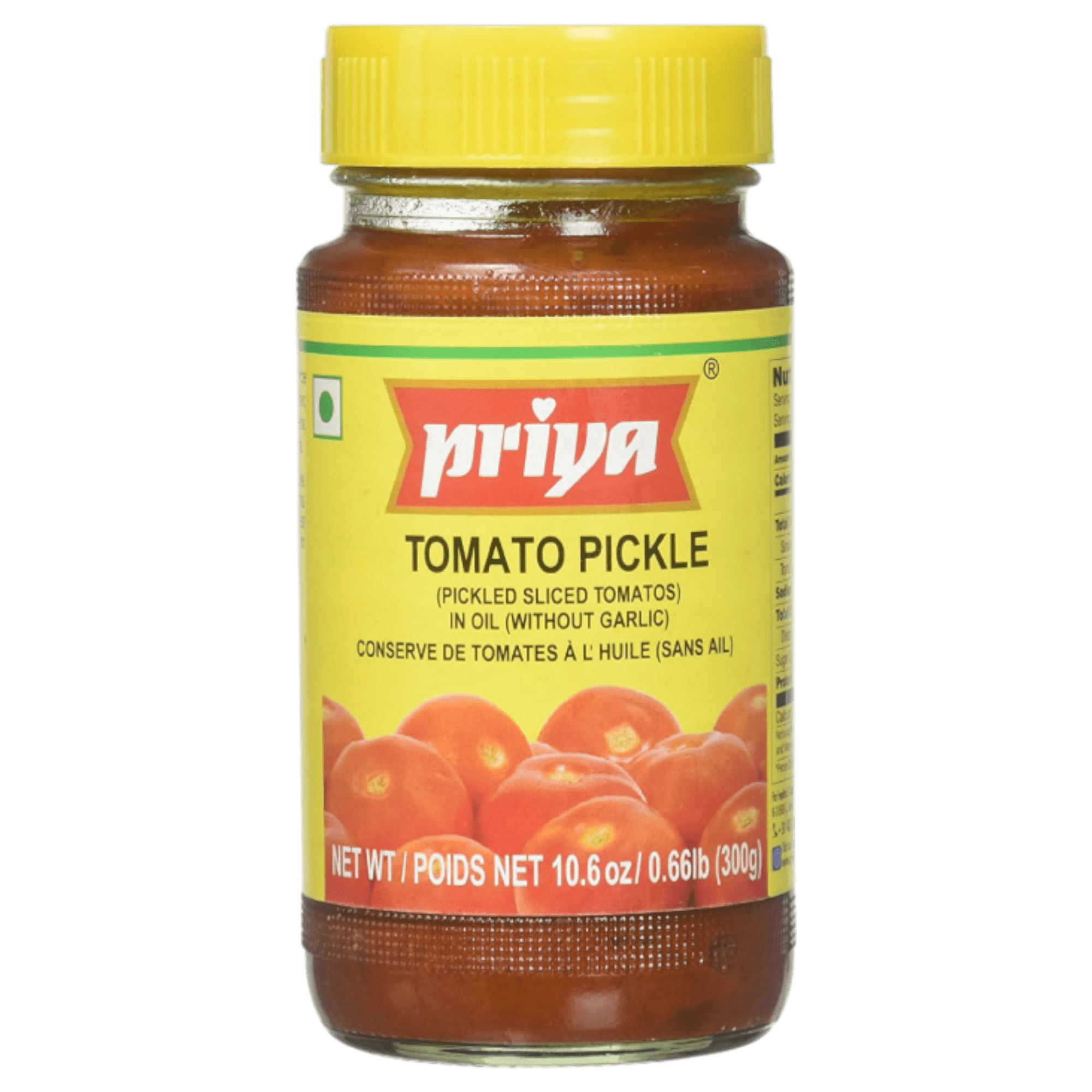 Priya - 300g Tomato Pickle (without Garlic)