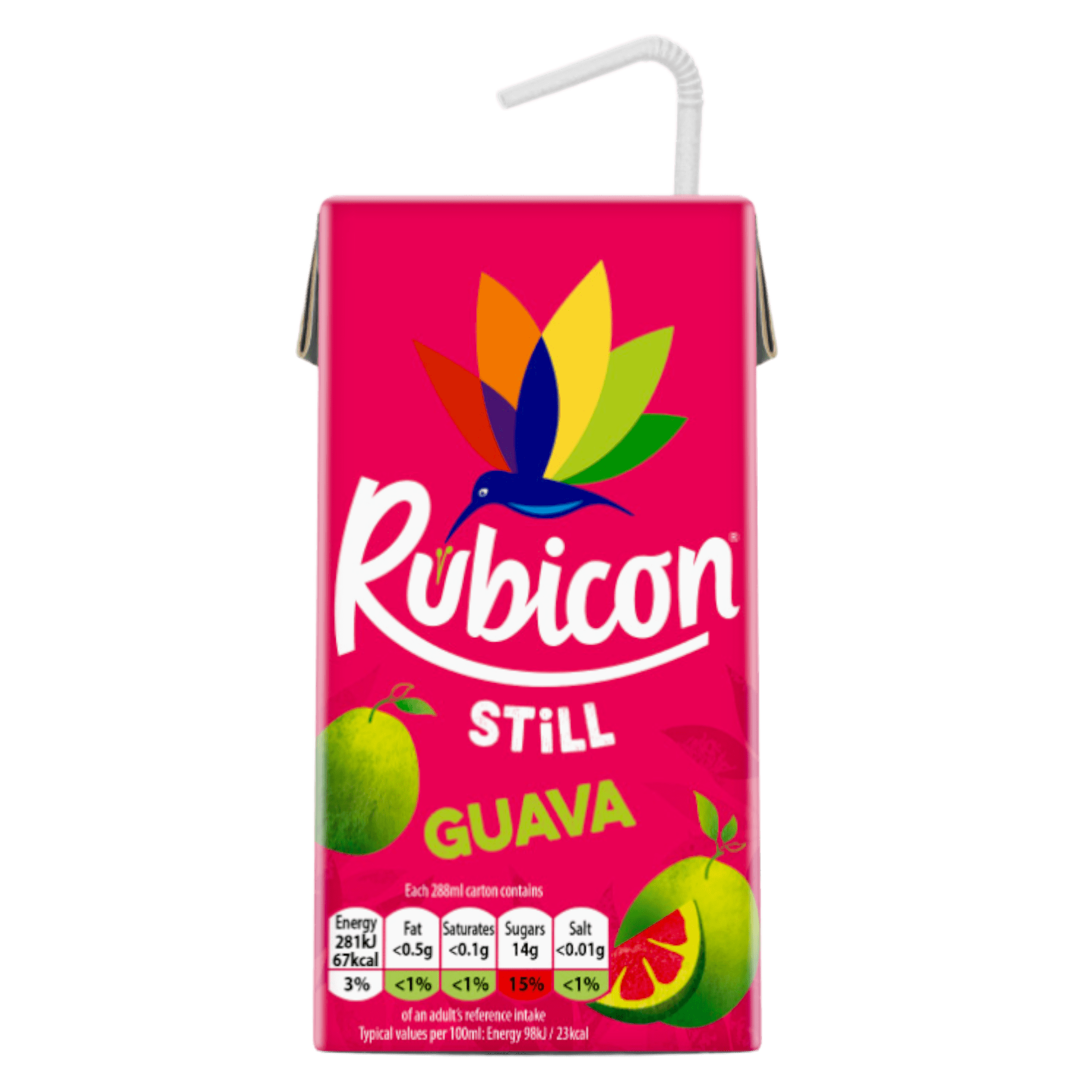 Rubicon - 4 x288ml Guava Juice
