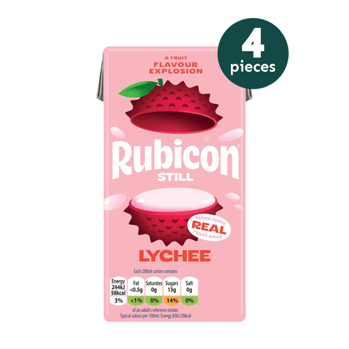 Rubicon - 4 x 288ml Lychee Juice