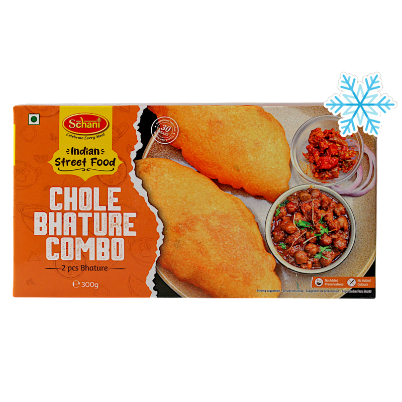 Schani - 300g (Frozen) Chole Bhature Combo 2 pieces