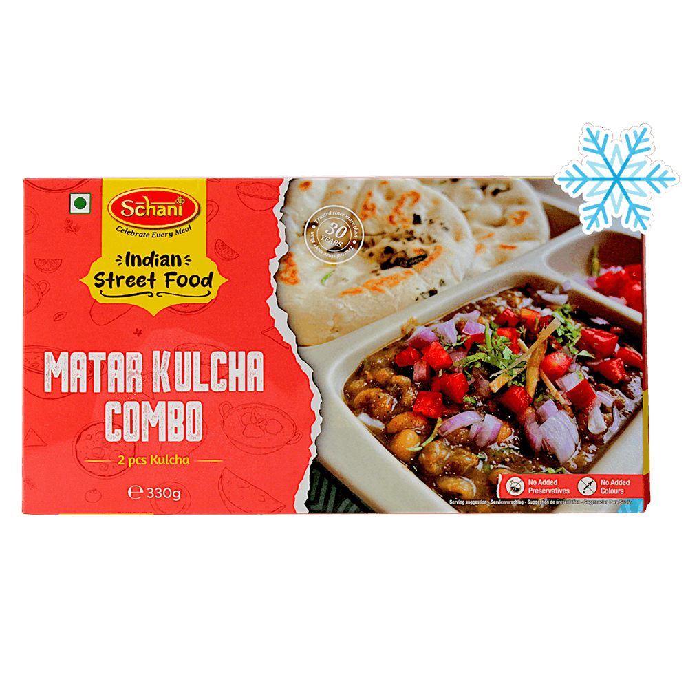 Schani  - 330g (Gefroren) Matar Kulcha Kombi 2 Stück