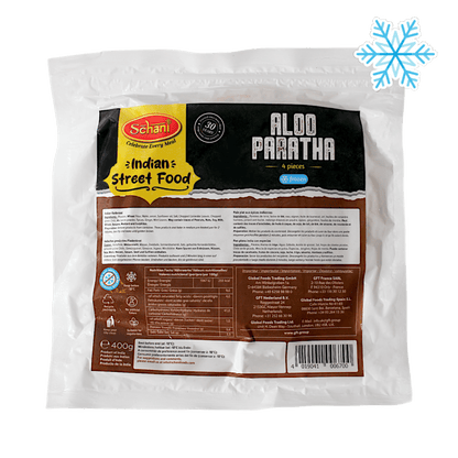 Schani - 400g (Frozen) Aloo Paratha 4 pieces