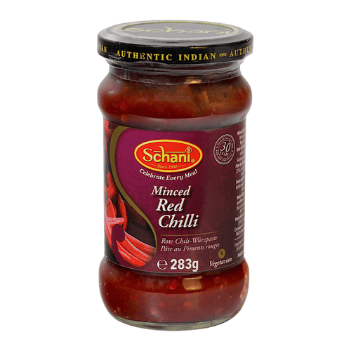 Schani - (Best Before 30/06/2026) 283g Red Chili Spice Paste (minced)