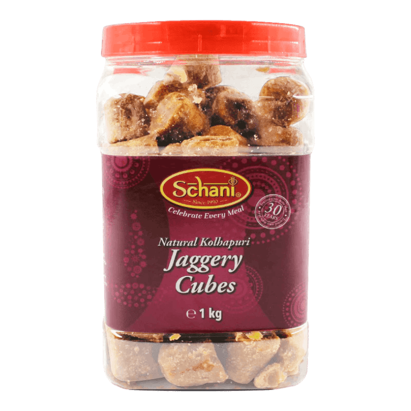 Schani - 1kg Jaggery Cubes (Natural Kolhapuri)