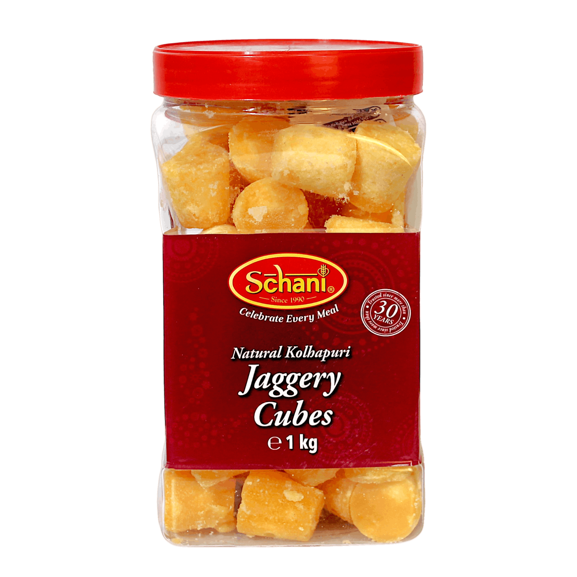 Schani - 1kg Jaggery Cubes (Natural Kolhapuri)