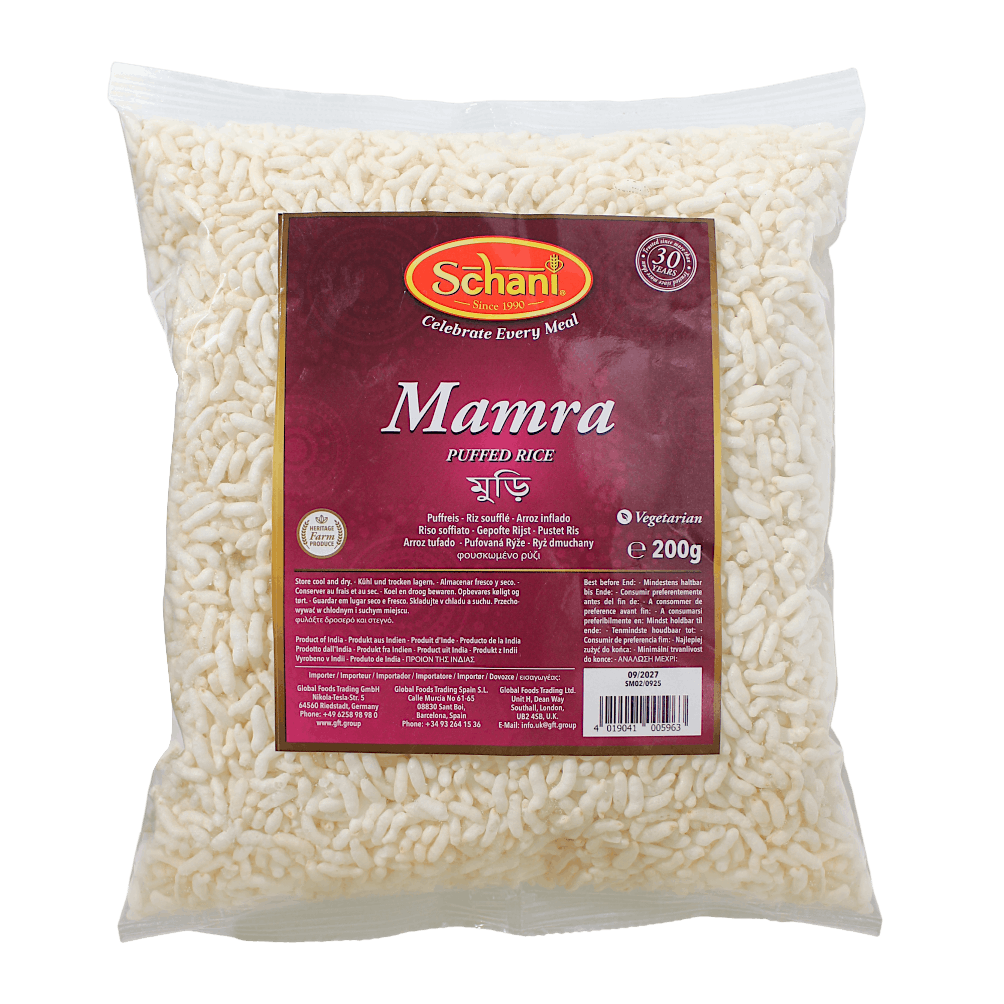 Schani - 200g Puffed Rice (Mamra)