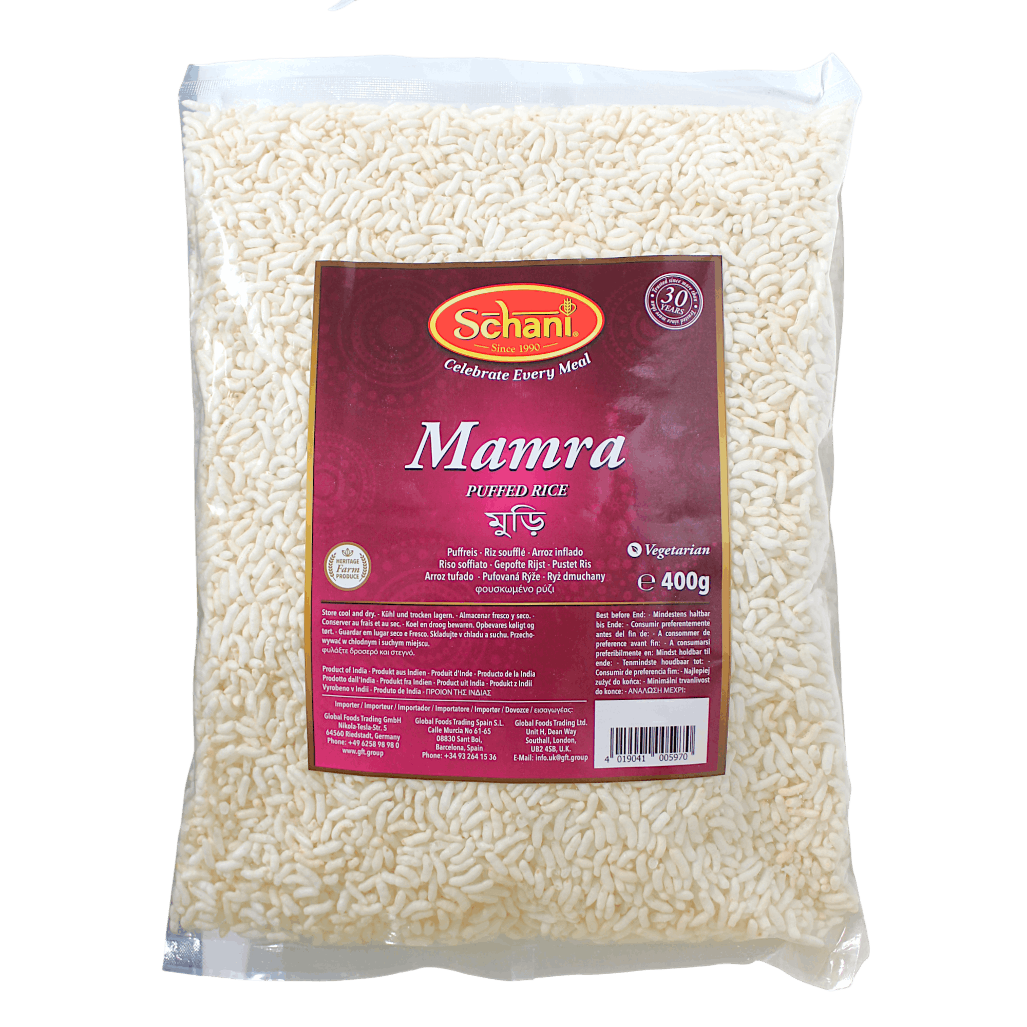 Schani - 400g Puffreis (Mamra)