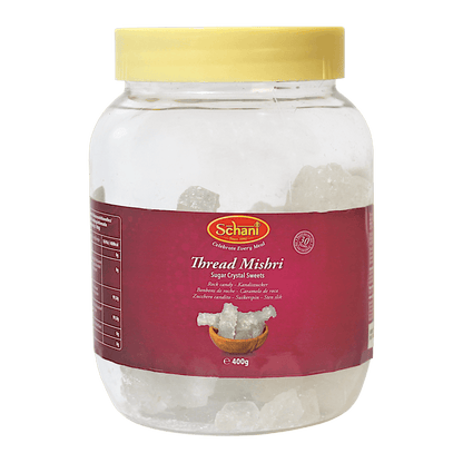 Schani - 400g Thread Mishri (Sugar Crystal Jar)