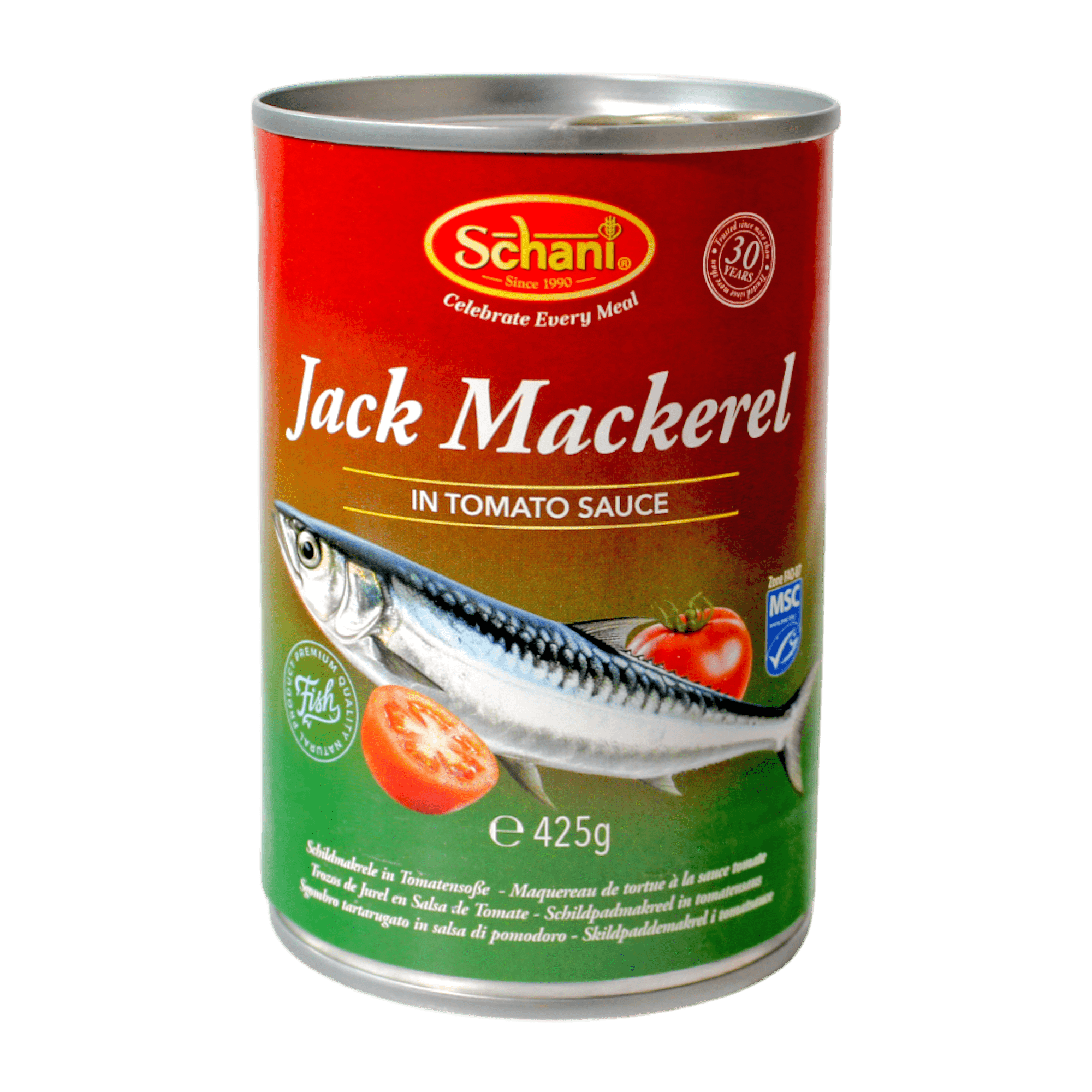 Schani - 425g Jackmakrele in Tomatensauce