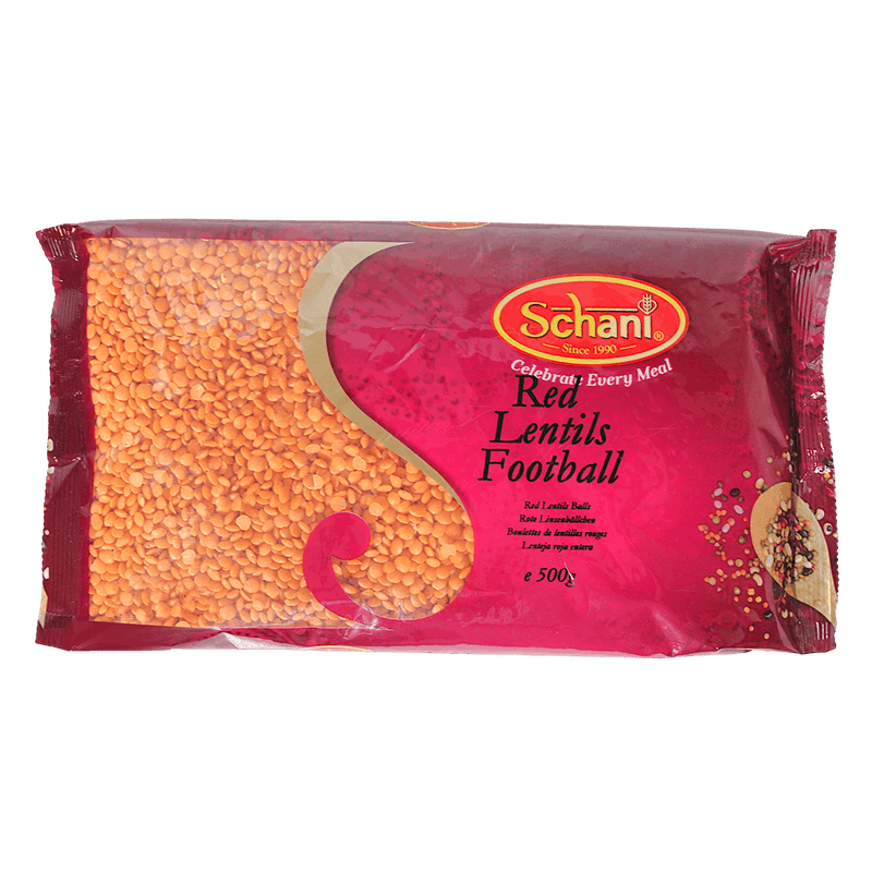 Schani - 500g Rote Linsen Fußball