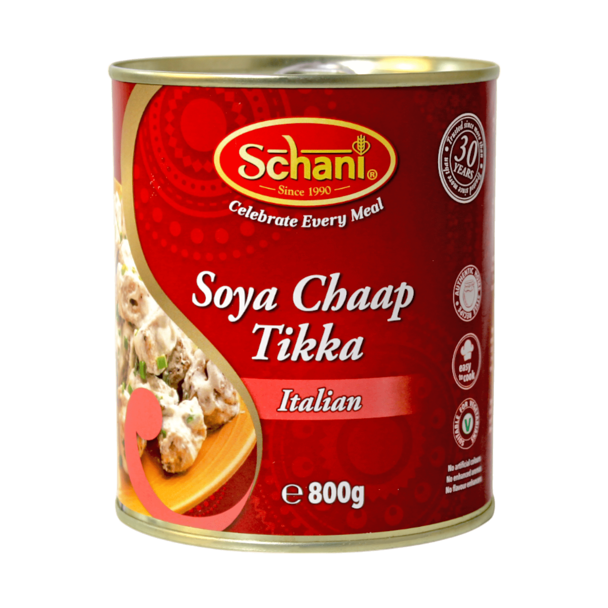 Schani - 800g Soya Chaap Tikka (Italian)
