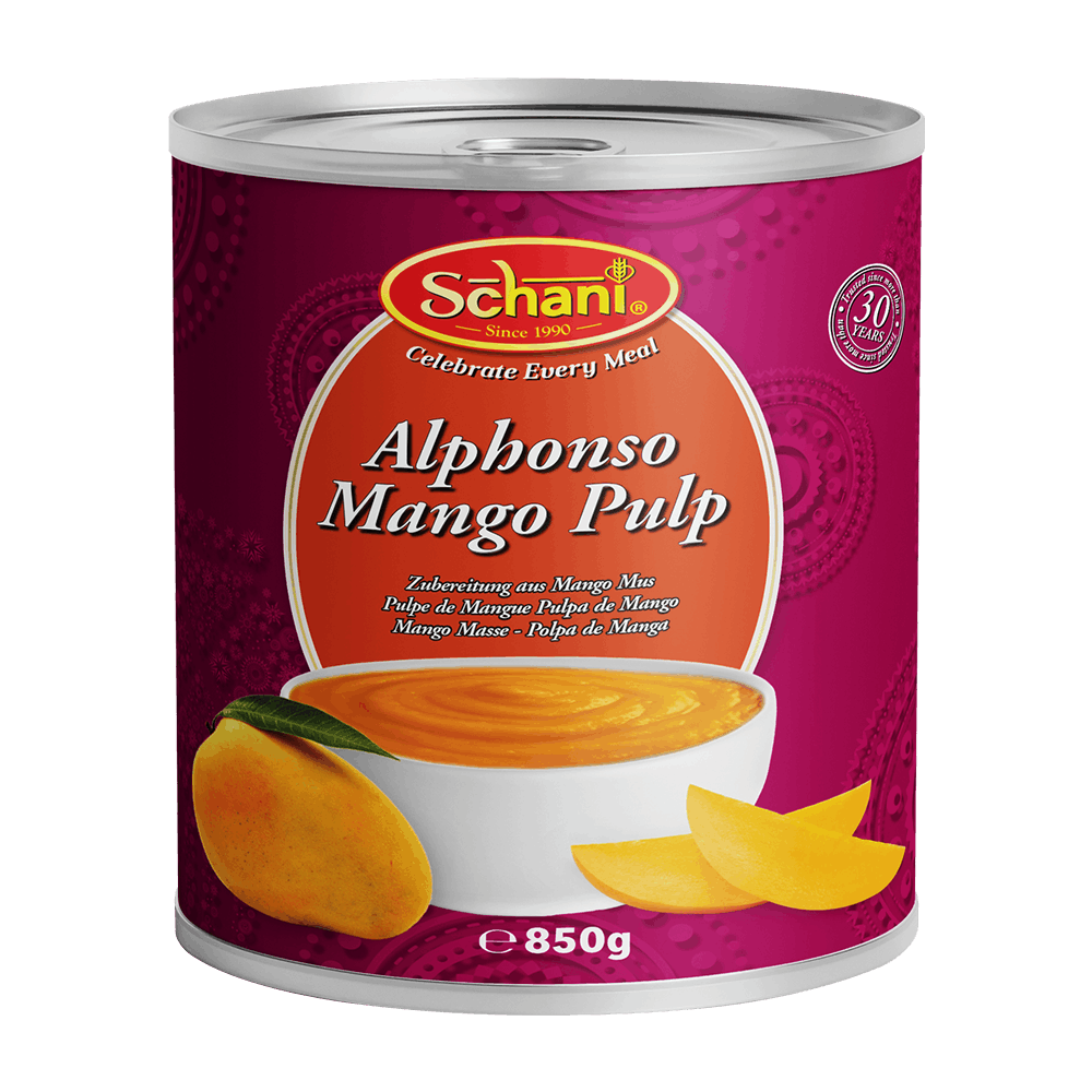 Schani - 850g Mango Fruchtfleisch Alphonso