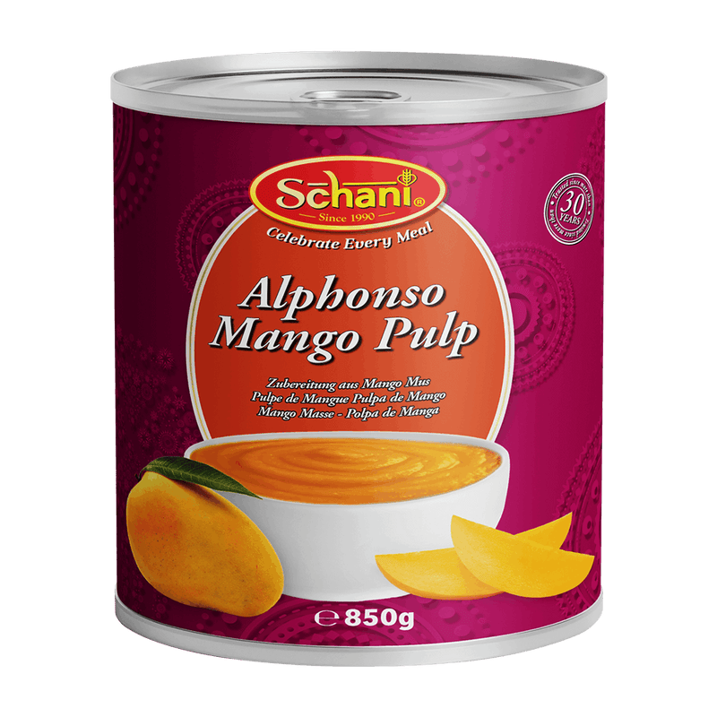 Schani - 850g Mango Fruchtfleisch Alphonso
