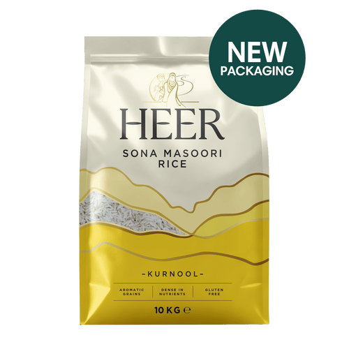 Heer - 10kg Sona Masoori Reis