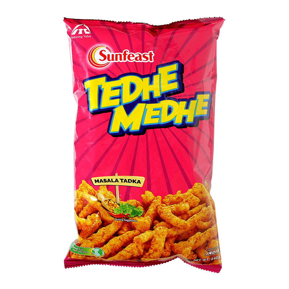 Sunfeast - 140g Tedhe Medhe Masala Tadka